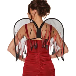 Spirit Halloween Gothic Devil Flame Wings