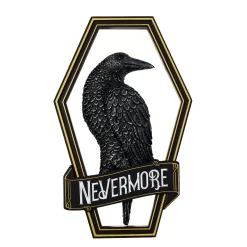 Spirit Halloween Gothic Noir Nevermore Raven Sign