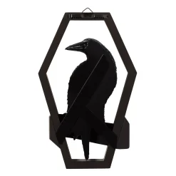 Spirit Halloween Gothic Noir Nevermore Raven Sign