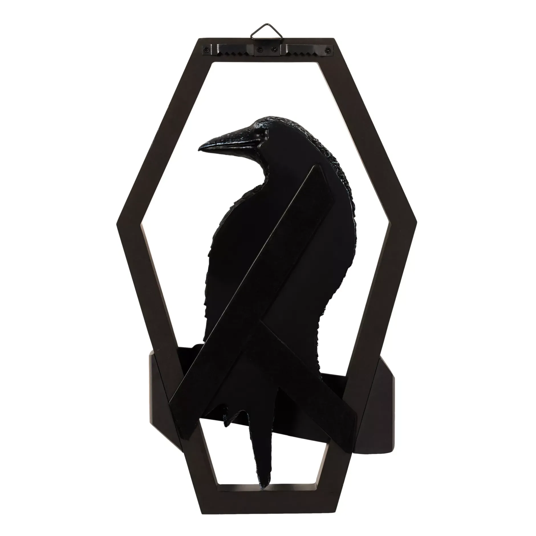 Spirit Halloween Gothic Noir Nevermore Raven Sign