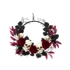 Spirit Halloween Gothic Noir Skull Wreath