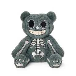 Spirit Halloween Gothic Skeleton Bear Plush