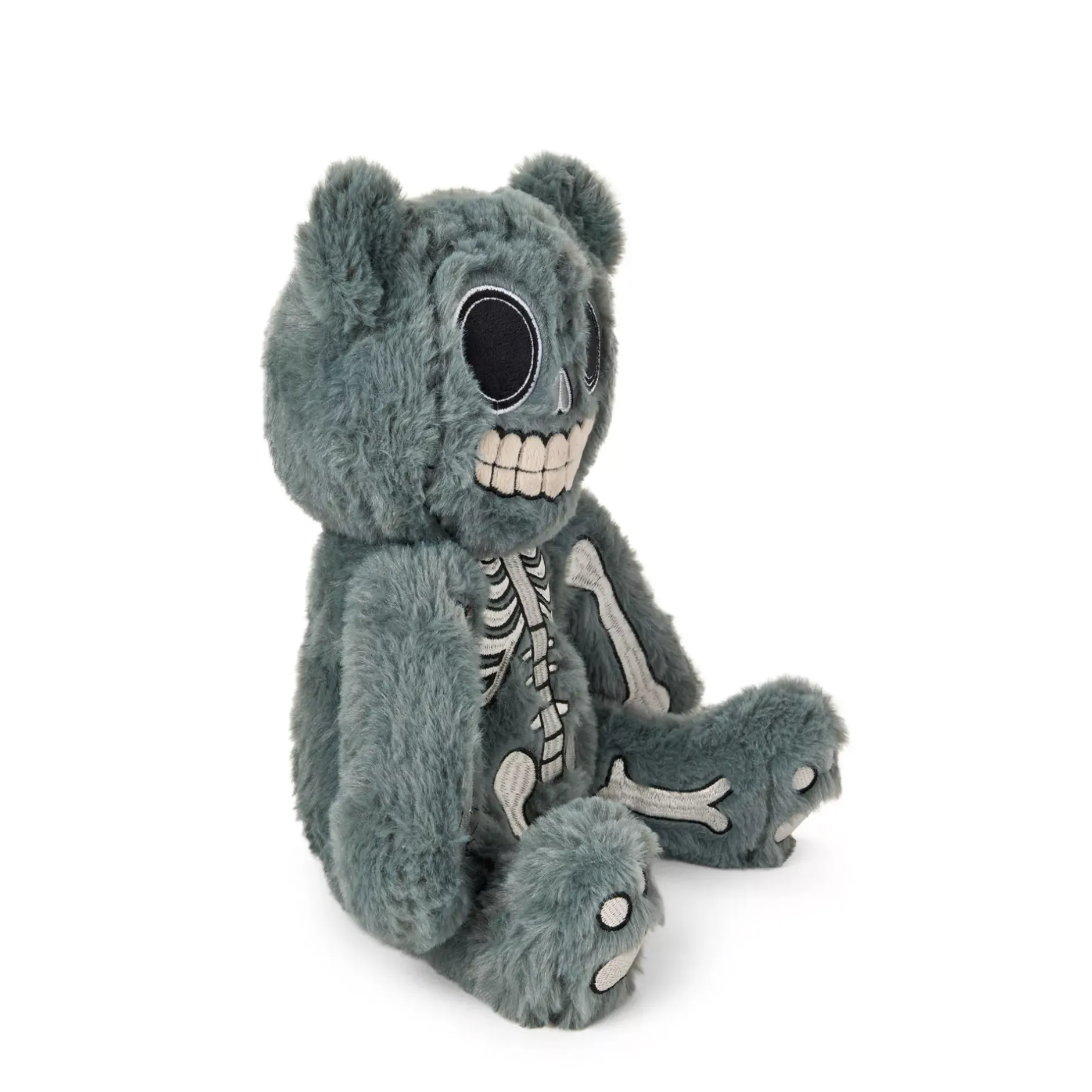 Spirit Halloween Gothic Skeleton Bear Plush