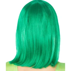 Women Spirit Halloween Green Pageboy Wig