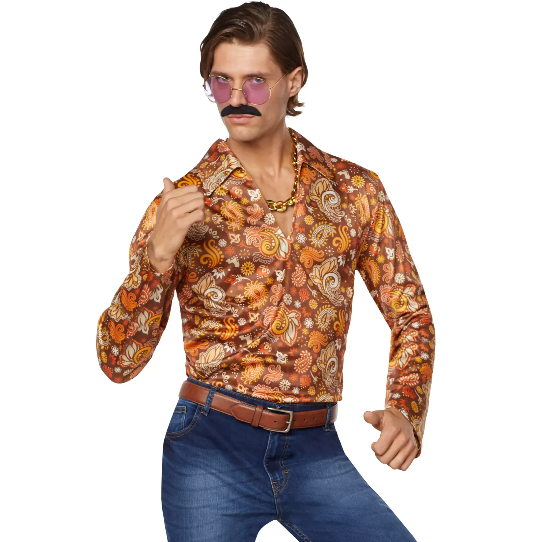 Spirit Halloween Groovy Man '60s Costume Kit