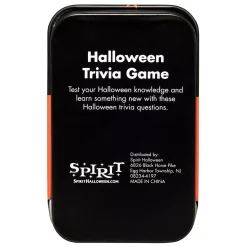 Spirit Halloween Halloween History Trivia Game