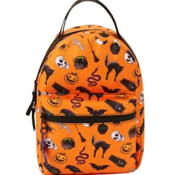 Spirit Halloween Halloween Icons Orange Backpack