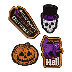 Spirit Halloween Halloween Patch Set - 4 Pack