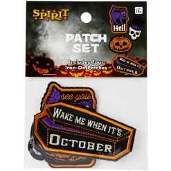 Spirit Halloween Halloween Patch Set - 4 Pack
