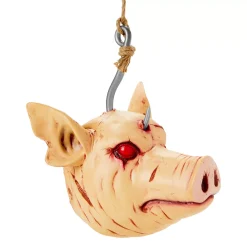 Spirit Halloween Hanging Severed Pig Head