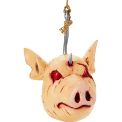 Spirit Halloween Hanging Severed Pig Head