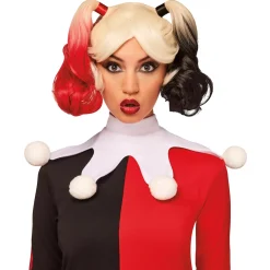 Women Spirit Halloween Harley Quinn Pigtails Wig - DC Villains