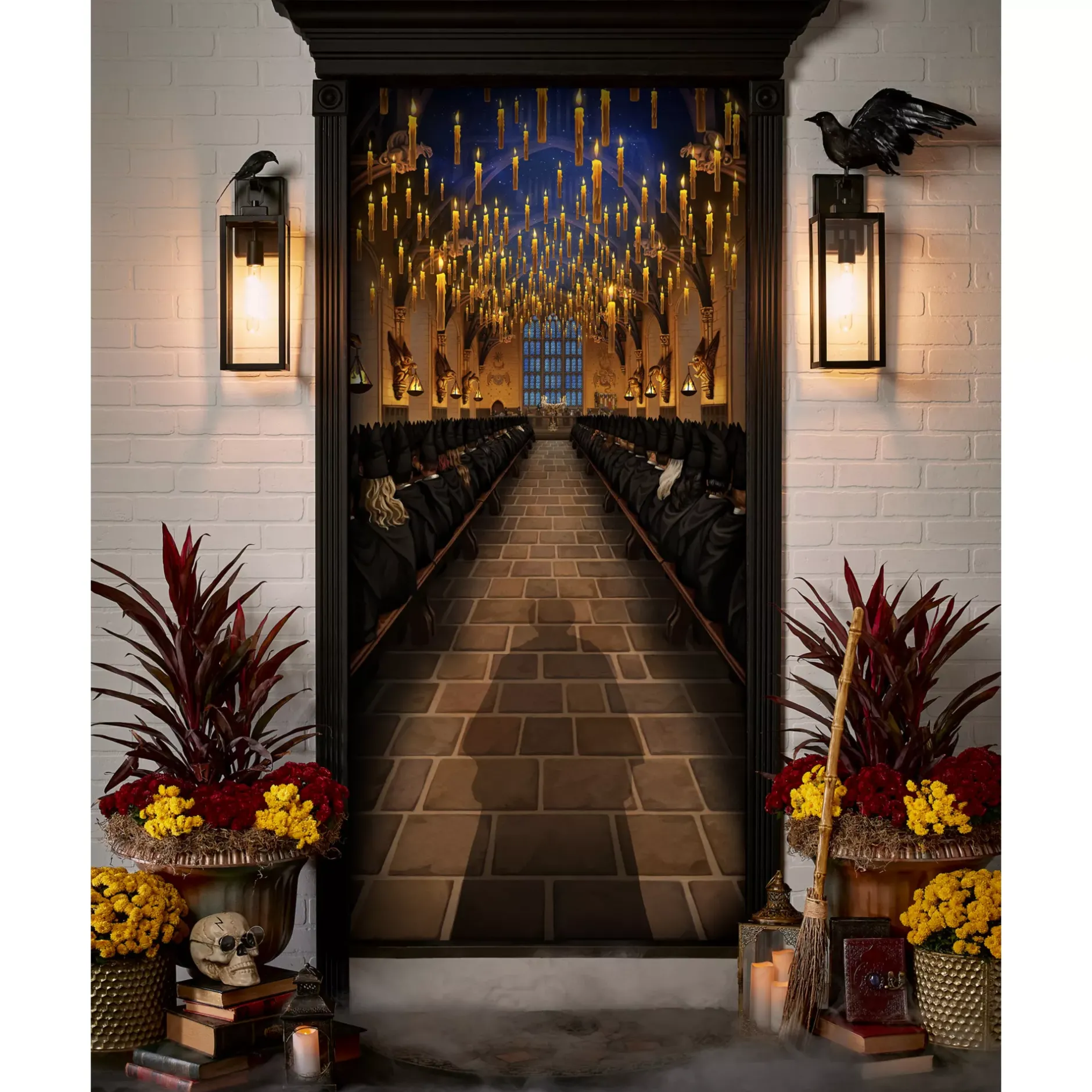 Spirit Halloween Harry Potter Door Cover