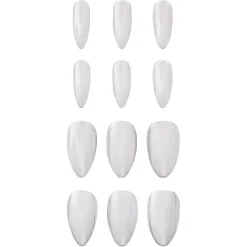 Spirit Halloween Horror Icon Silver Press On Nails