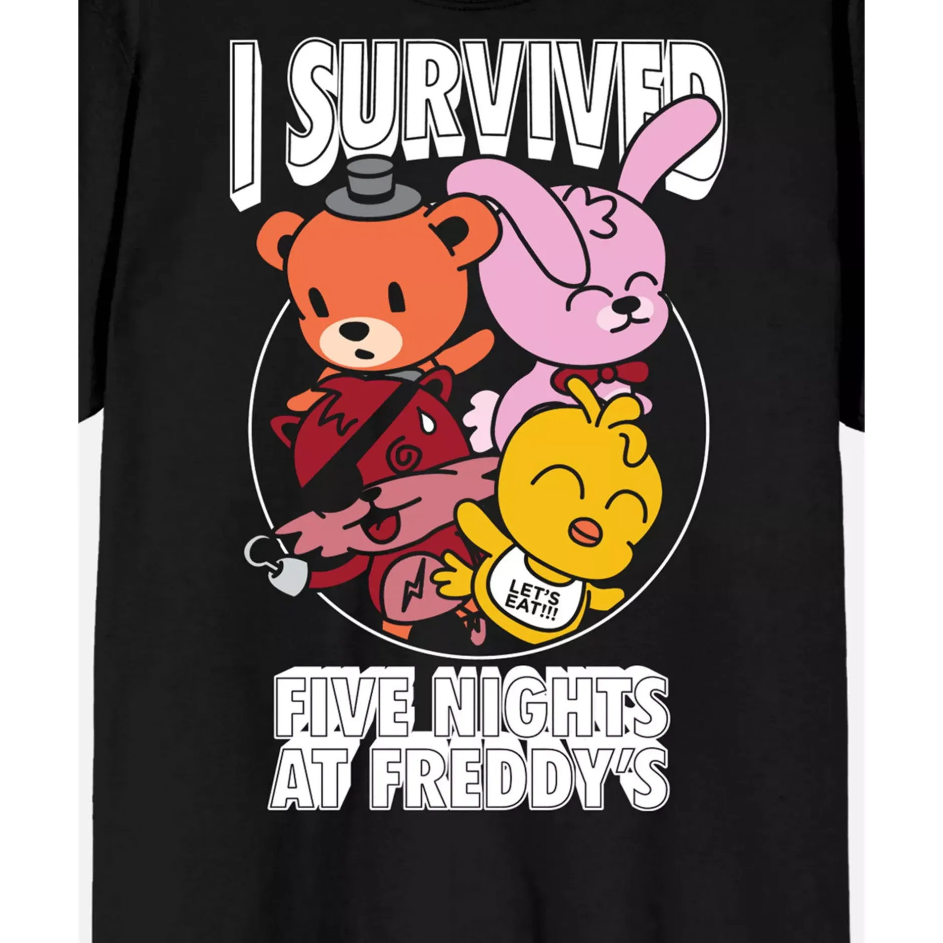 Spirit Halloween I Survived T Shirt - Five Night's at Freddy's