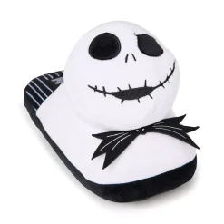 Spirit Halloween Jack and Sally Plush Slippers - The Nightmare Before Christmas