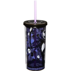 Spirit Halloween Jack Skellington Cup with Straw 20 oz. - The Nightmare Before Christmas