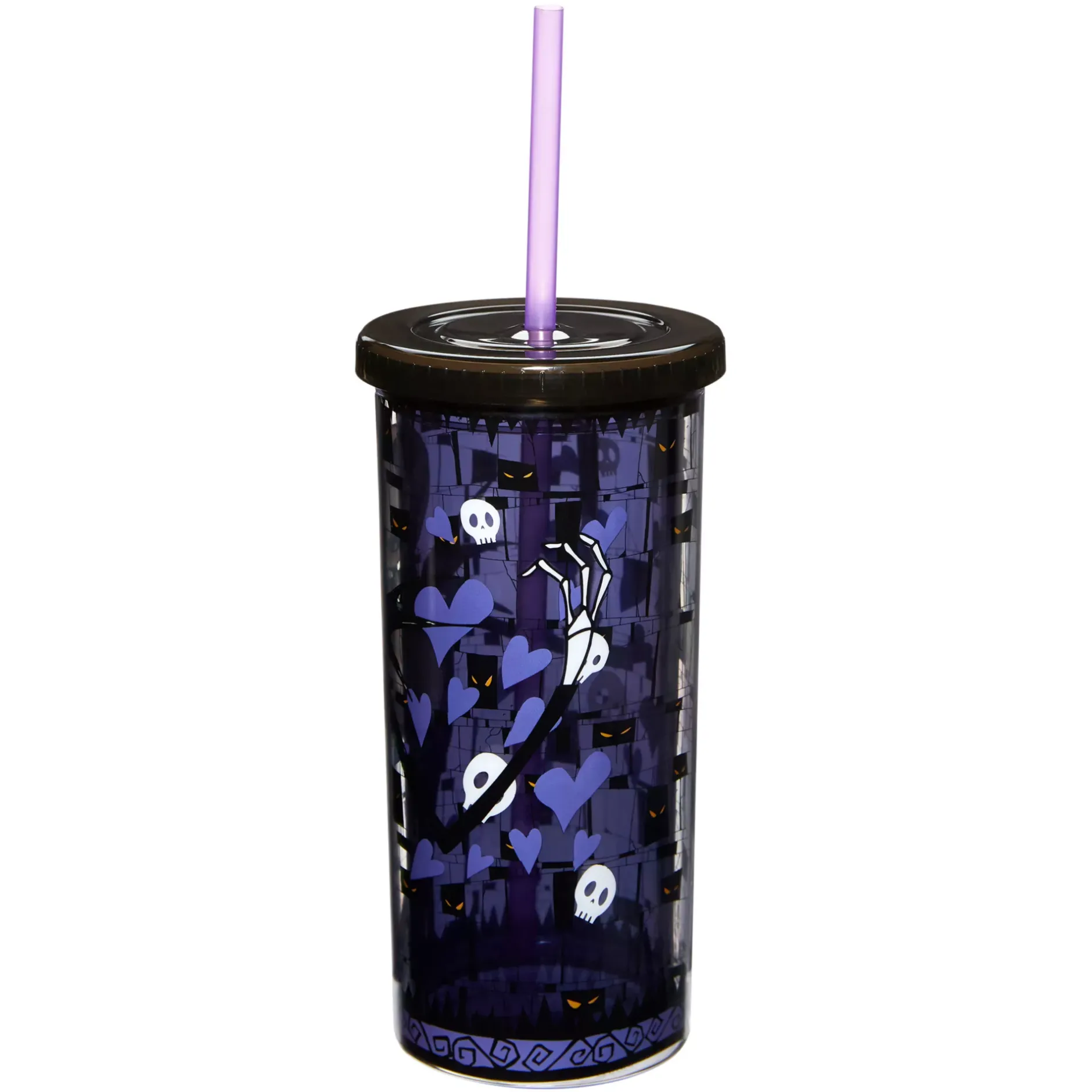 Spirit Halloween Jack Skellington Cup with Straw 20 oz. - The Nightmare Before Christmas
