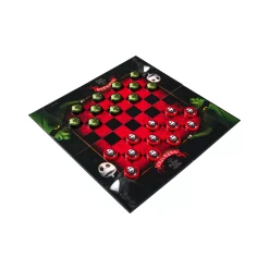 Spirit Halloween Jack Skellington vs. Oogie Boogie Checkers Set - The Nightmare Before Christmas