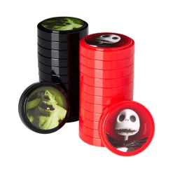 Spirit Halloween Jack Skellington vs. Oogie Boogie Checkers Set - The Nightmare Before Christmas