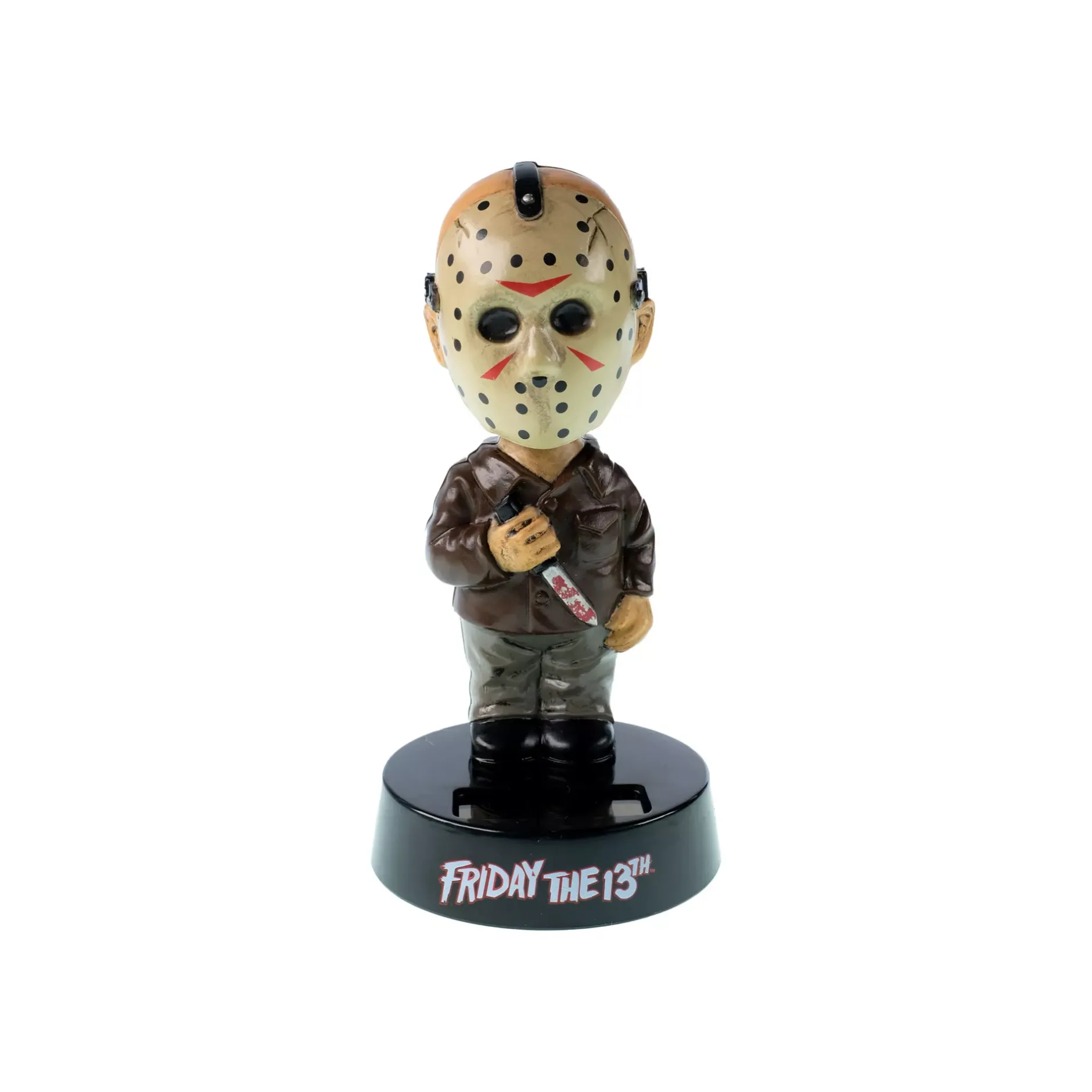 Spirit Halloween Jason Voorhees Solar-Powered Bobblehead - Friday the 13th