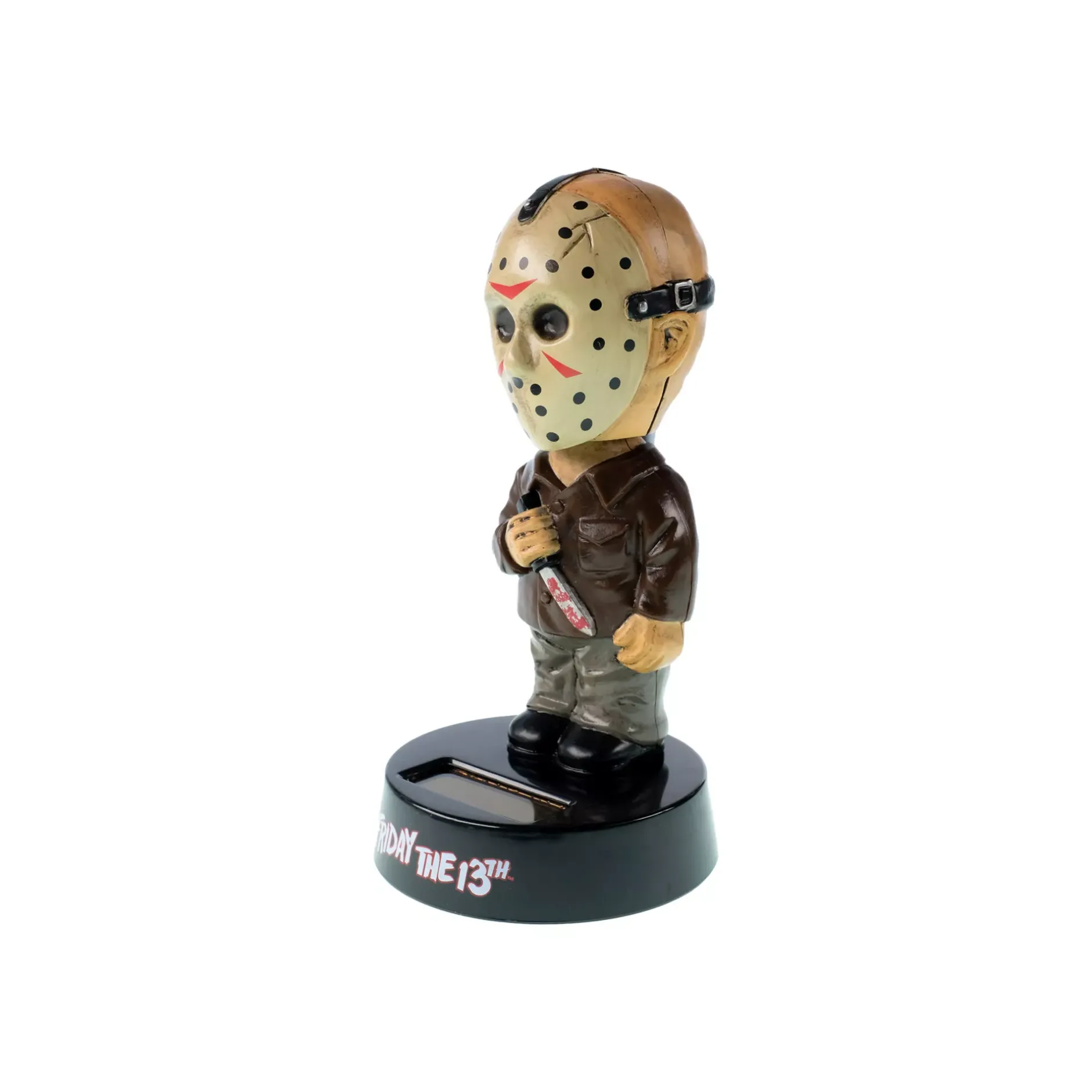 Spirit Halloween Jason Voorhees Solar-Powered Bobblehead - Friday the 13th