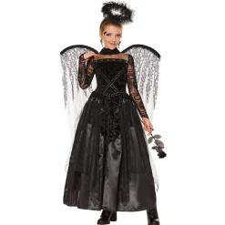 Spirit Halloween Kids Angel of Darkness Costume - The Signature Collection