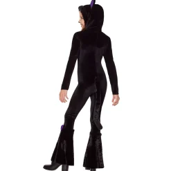 Spirit Halloween Kids Black Cat One Piece Costume