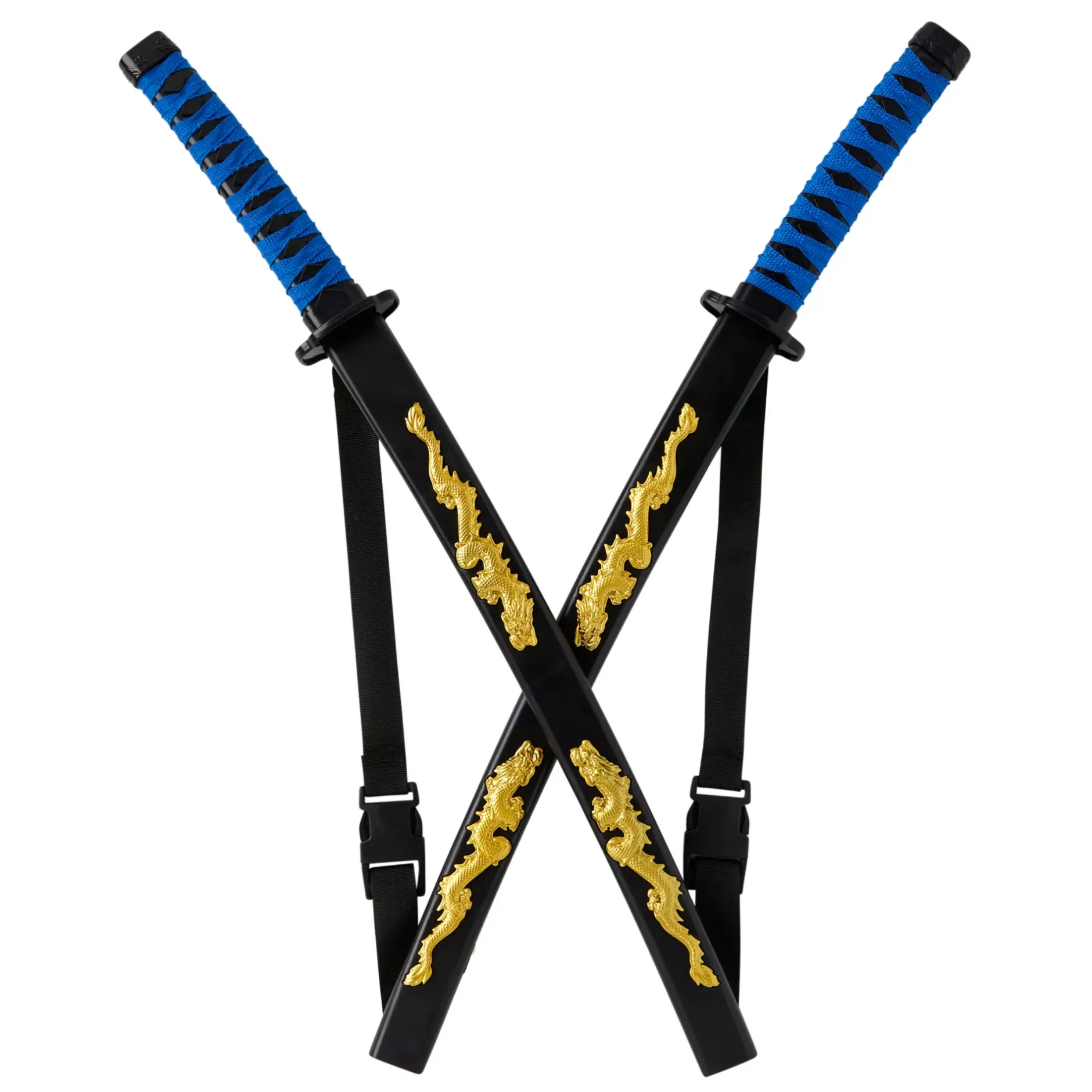 Spirit Halloween Kids Blue Ninja Swords with Harness