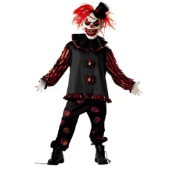 BOY Spirit Halloween Kids Carver the Clown Costume