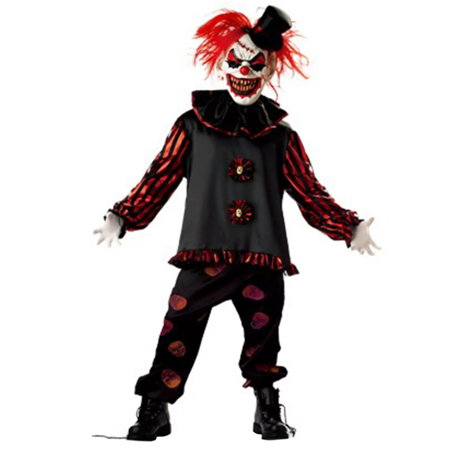 BOY Spirit Halloween Kids Carver the Clown Costume