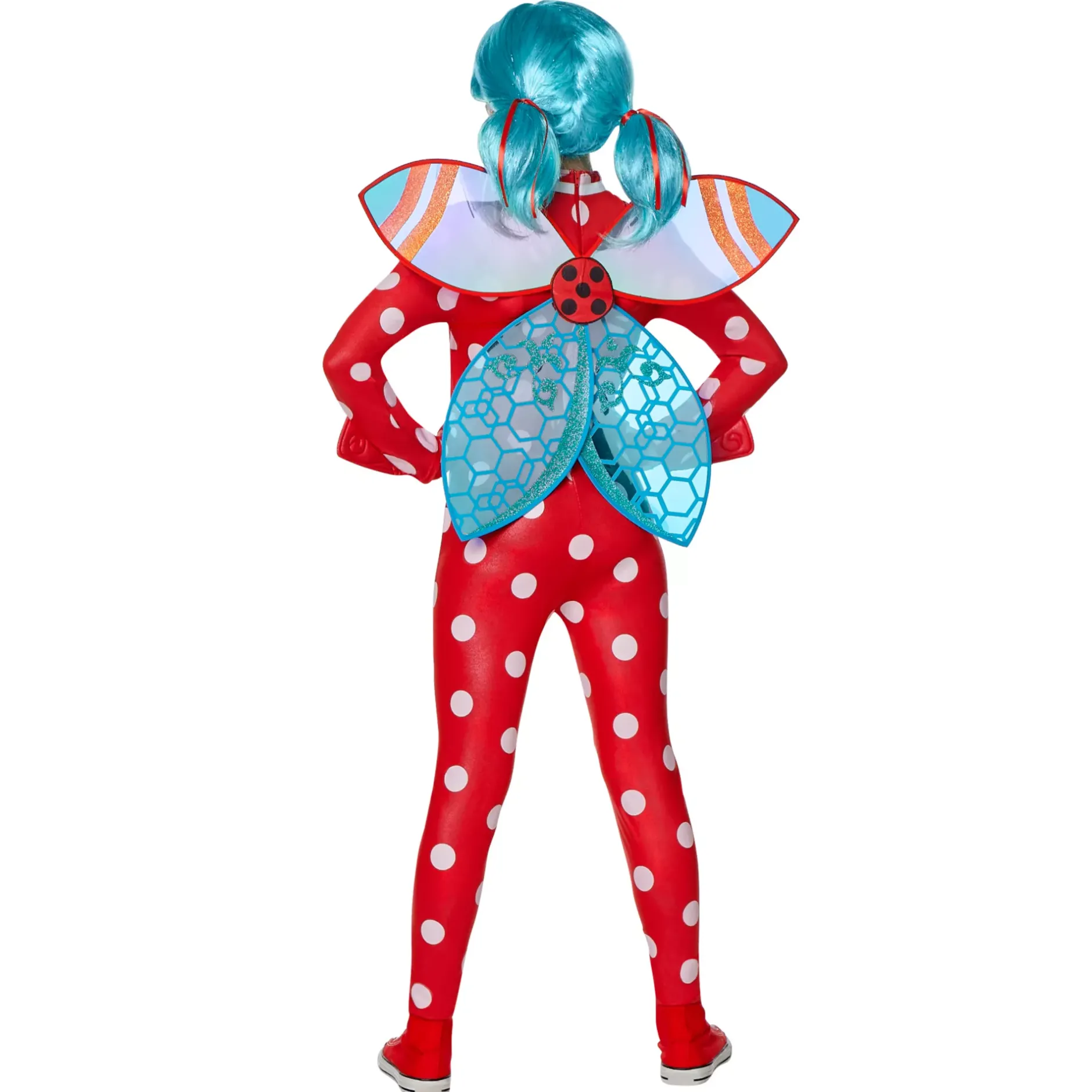 Spirit Halloween Kids Cosmo Bug Costume - Miraculous Ladybug
