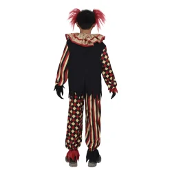 BOY Spirit Halloween Kids Cursed Clown Costume