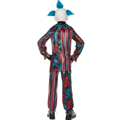 BOY Spirit Halloween Kids Dark Carnival Clown Costume