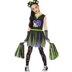 Spirit Halloween Kids Deadly Cheerleader Costume