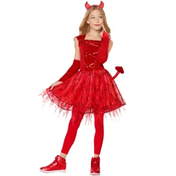 Spirit Halloween Kids Fiery Devil Costume