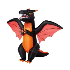 BOY Spirit Halloween Kids Fire Dragon Inflatable Costume