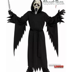Spirit Halloween Kids Ghost Face Aged Costume