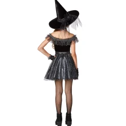 Spirit Halloween Kids Glitter Witch Costume