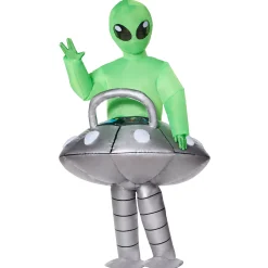 BOY Spirit Halloween Kids Inflatable Alien UFO Costume
