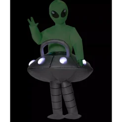 BOY Spirit Halloween Kids Inflatable Alien UFO Costume