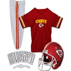 BOY Spirit Halloween Kids Kansas City Chiefs NFL Deluxe Uniform Costume - Franklin Sports