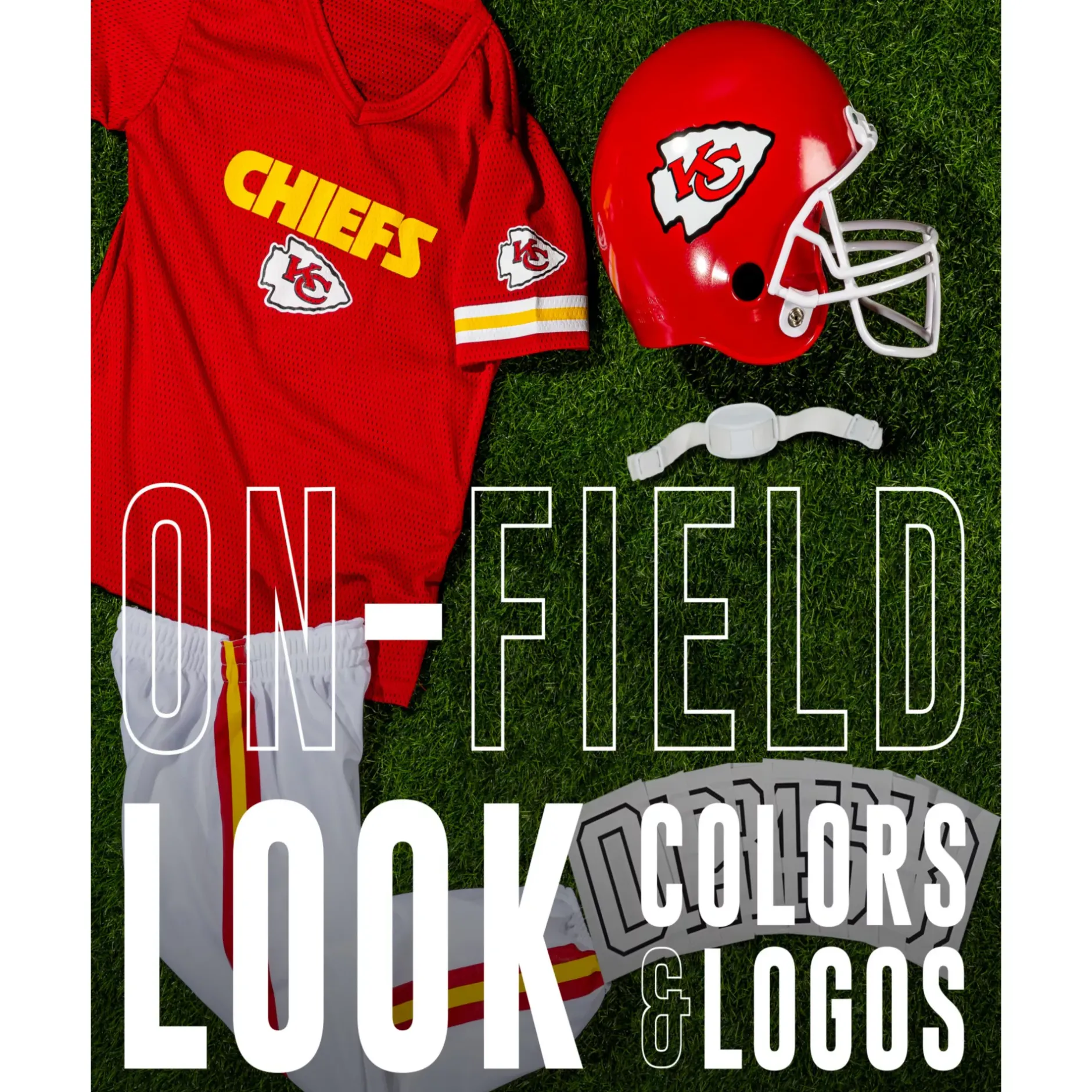 BOY Spirit Halloween Kids Kansas City Chiefs NFL Deluxe Uniform Costume - Franklin Sports