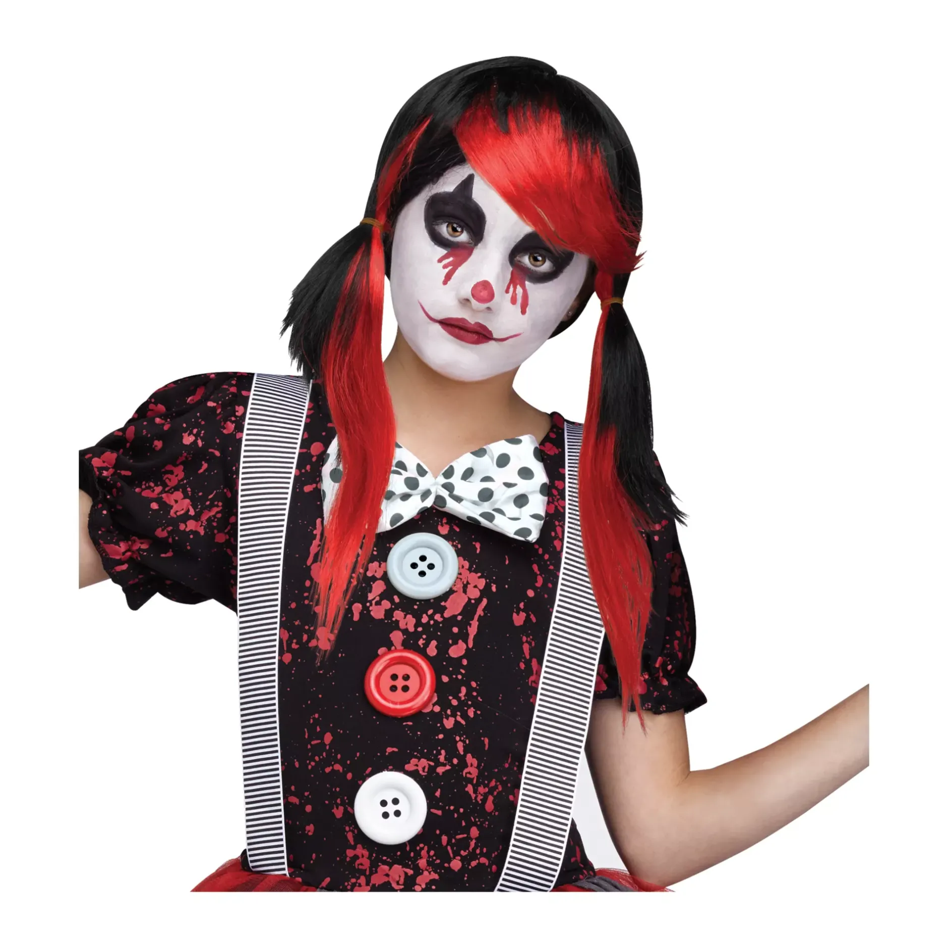 Kids Spirit Halloween Kids Killer Clown Wig