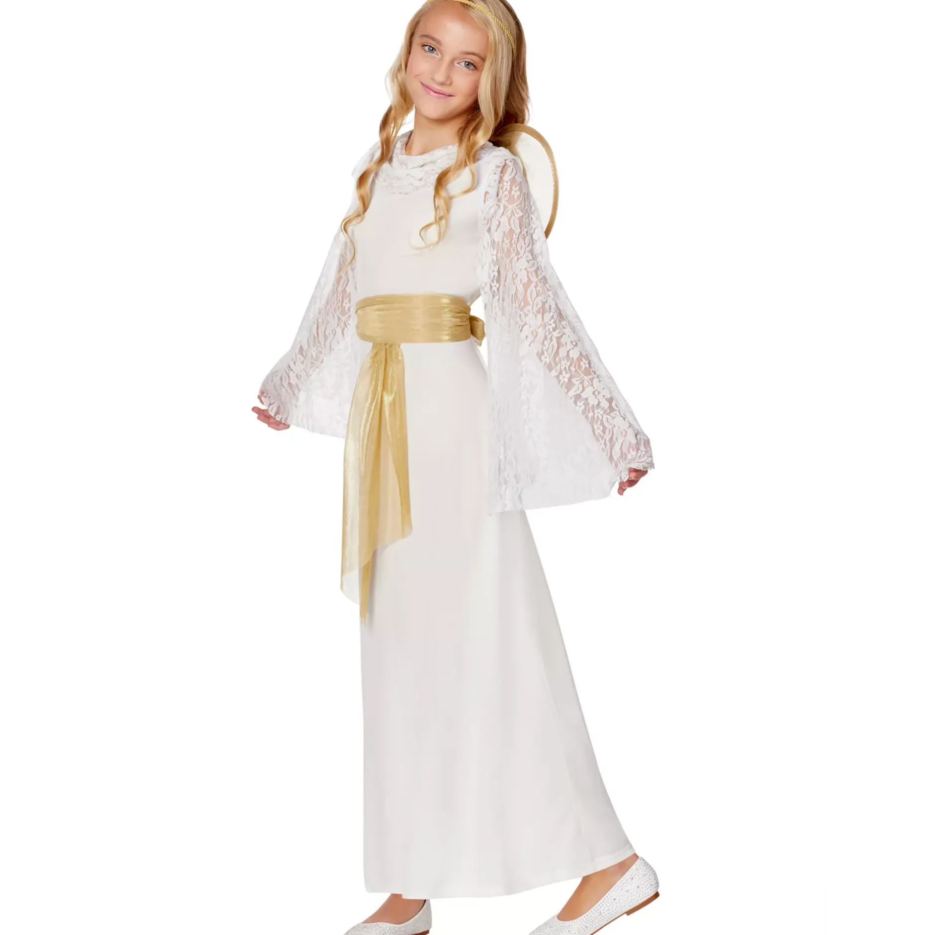 Spirit Halloween Kids Lace Angel Costume