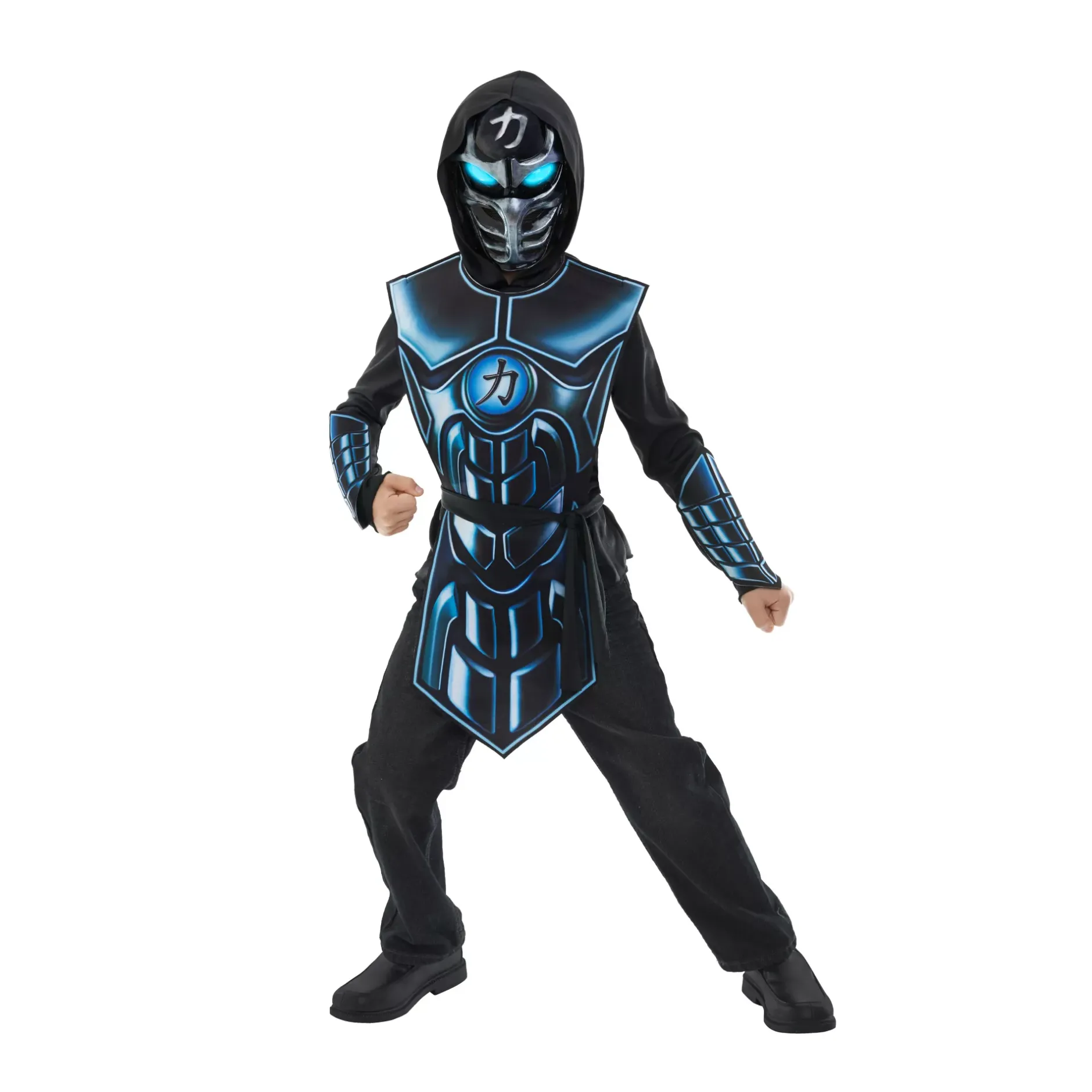 BOY Spirit Halloween Kids Light-Up Extreme Robot Ninja Costume