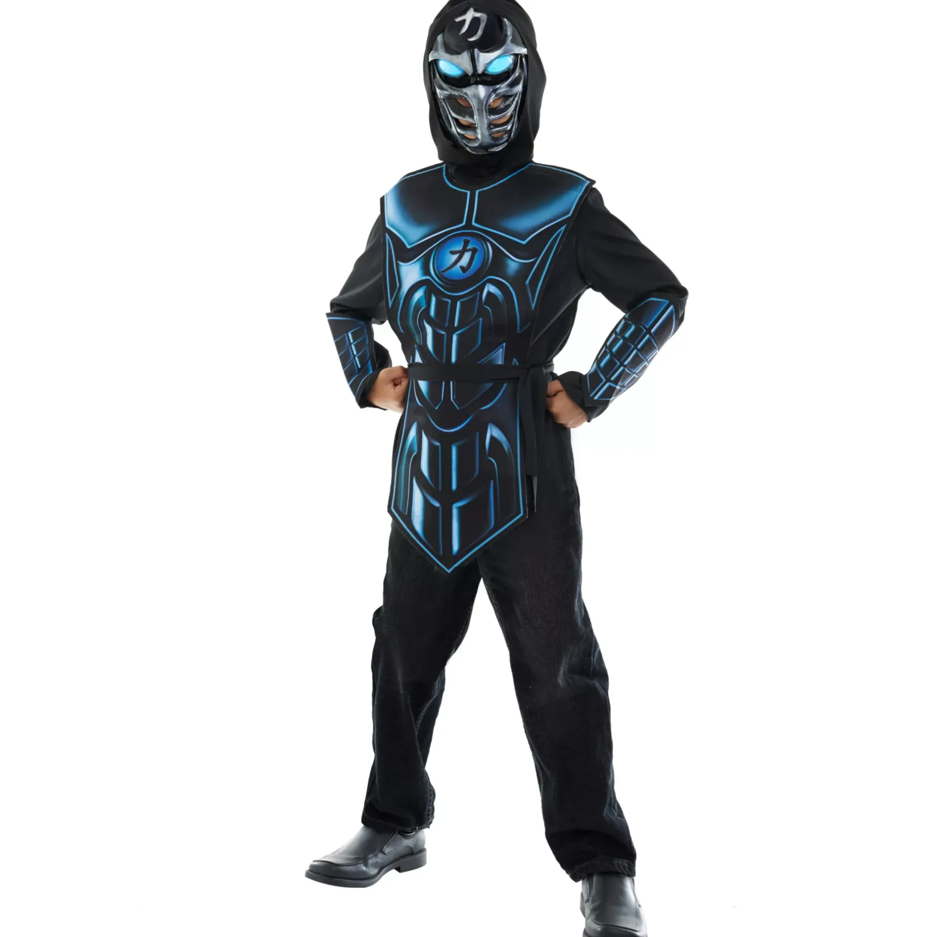 BOY Spirit Halloween Kids Light-Up Extreme Robot Ninja Costume