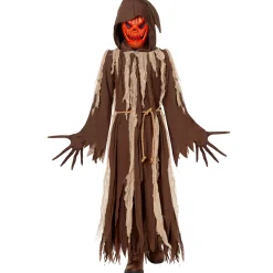 BOY Spirit Halloween Kids Light-Up Jack-O-Lantern Costume
