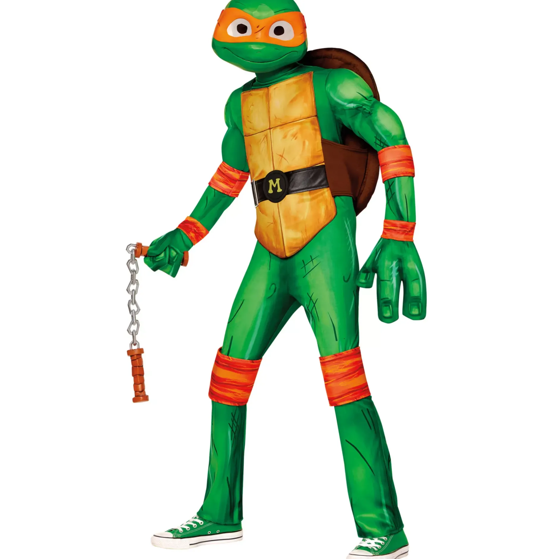 BOY Spirit Halloween Kids Michaelangelo Costume Deluxe - TMNT Mutant Mayhem
