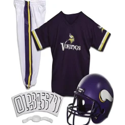 BOY Spirit Halloween Kids Minnesota Vikings NFL Deluxe Uniform Costume - Franklin Sports
